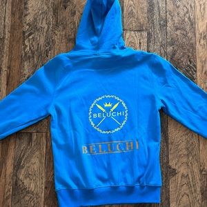 NEW Beluchi Hoodie Blue Large